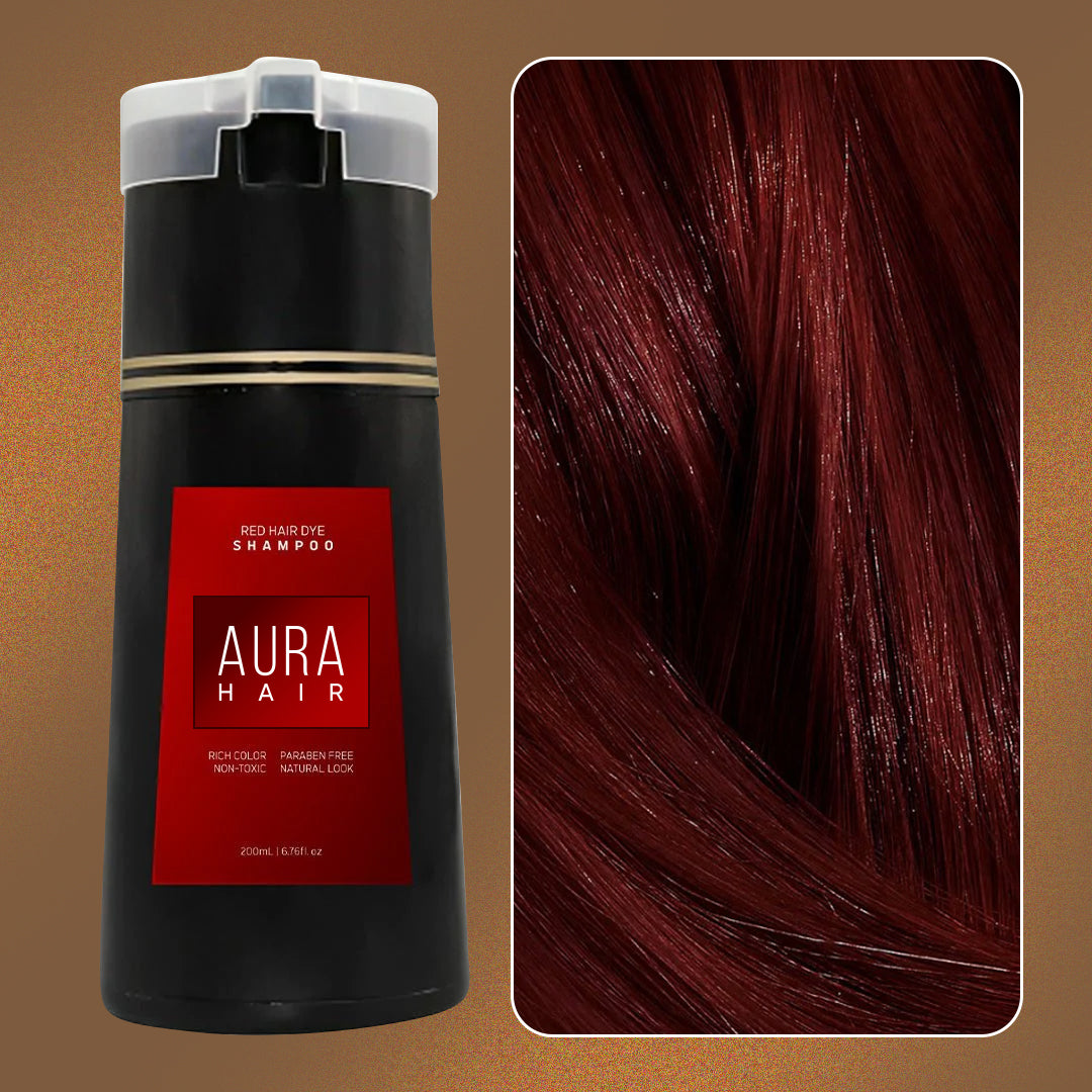 Aura Hair Instant Hair Dye Shampoo