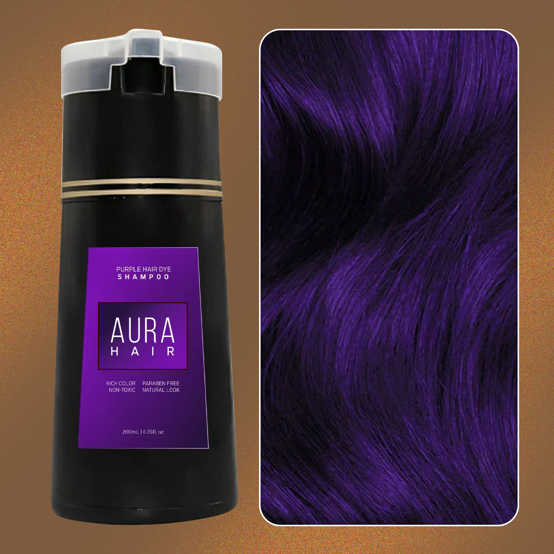 Aura Hair Instant Hair Dye Shampoo