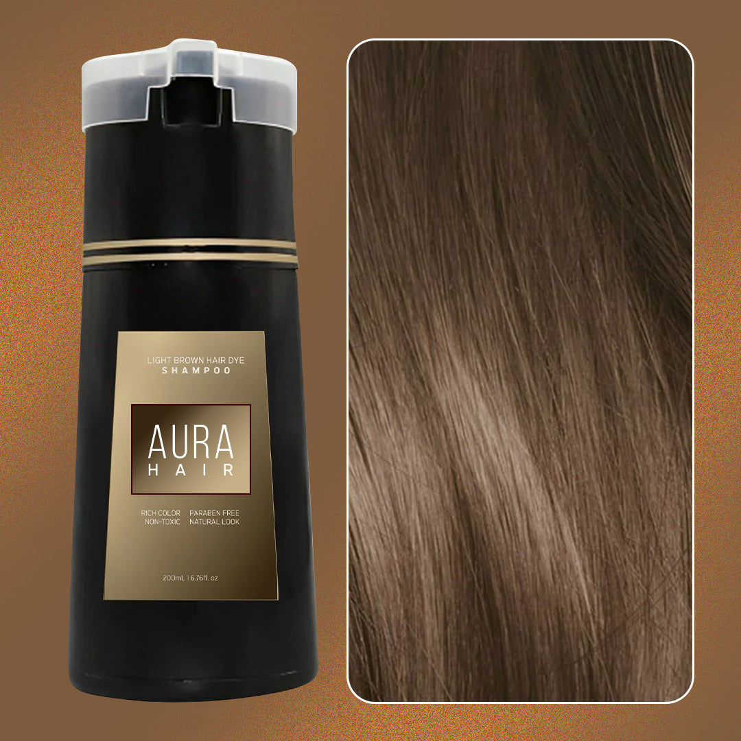 Aura Hair Instant Hair Dye Shampoo