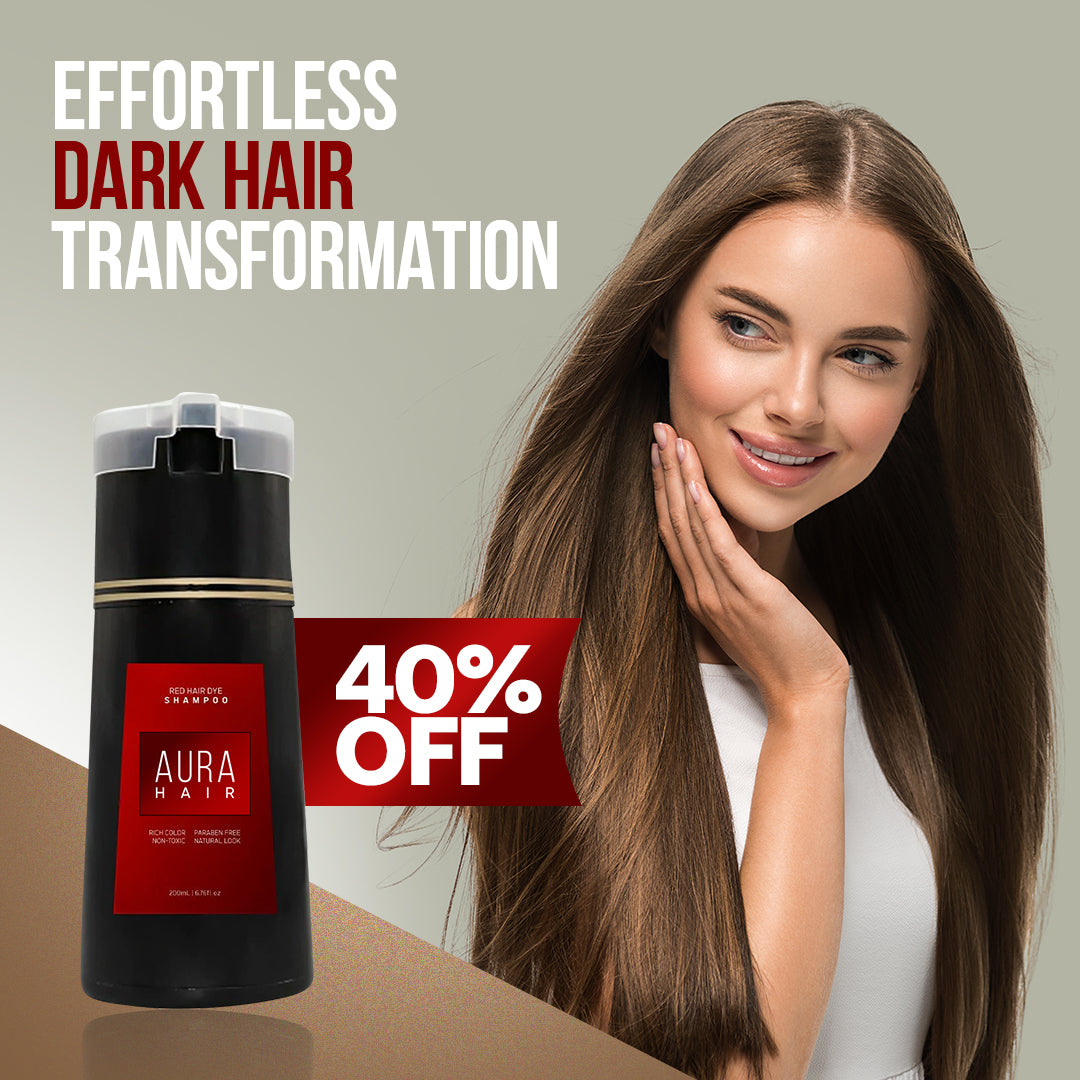 Aura Hair Instant Hair Dye Shampoo